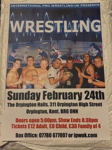 Vintage ipw wrestling - ipw:uk,