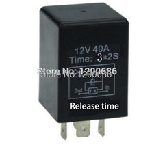Time Delay Relay 12v Automotive Automatic 5s 10s 1min 5min 10min Switch Turn Off