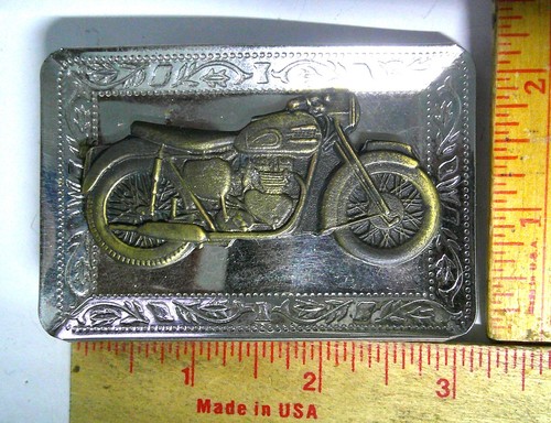 Bsa belt buckle - belt, vintage