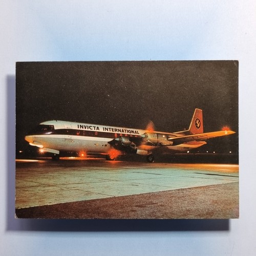 Commercial aircraft postcard - commercial,