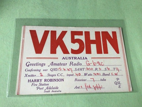 Vintage qsl radio - qsl,