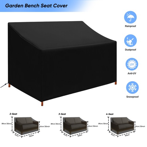 Garden bench seat cover for - cover,