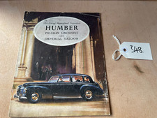 Humber Pullman limousine &