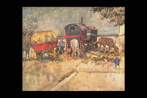 358090 gypsy camp vincent - gypsy, van