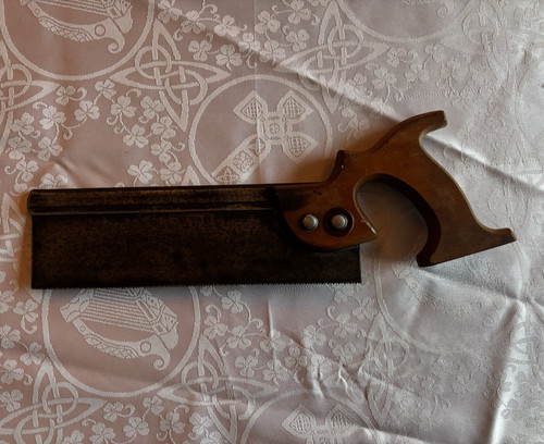 Vintage tenon saw - vintage,