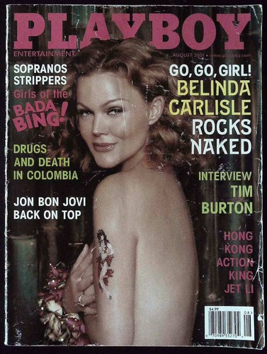 Playboy august 2001 belinda - playboy,