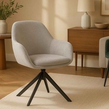 Oslo Velvet Swivel Dining