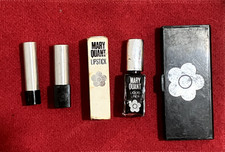 MARY QUANT make-up. 5 items Vintage. Good