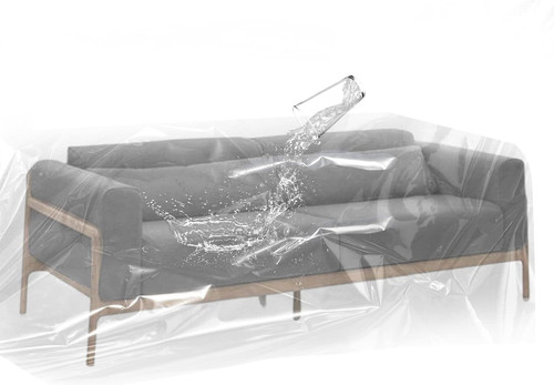 1pcs plastic sofa cover x - plastic,