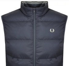 Fred Perry 2xl Navy Gillet