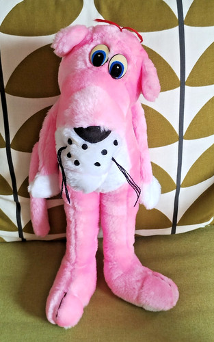 Vintage pink panther - pink, soft