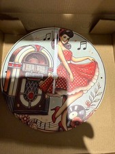 Retro jukebox 50s metal wall