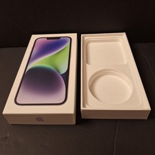 Original iPhone 14 BOX ONLY - Purple 128gb - official apple