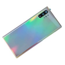 Silver Battery Back Cover For Samsung Galaxy Note 10+ / Note 10 Plus 5G -UK-