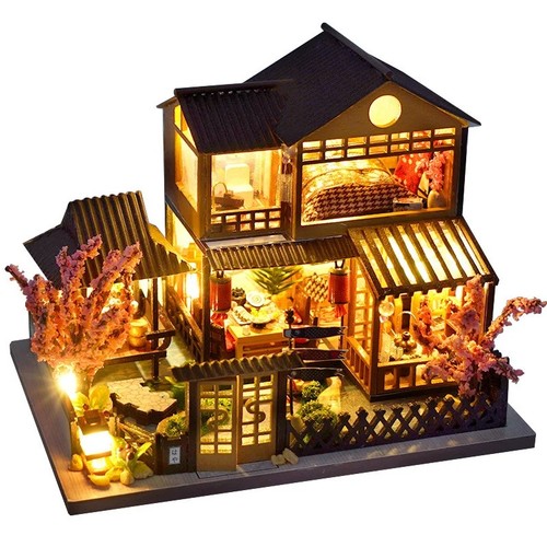 Diy mini wooden dollhouse - diy,