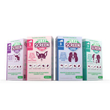 FLEA SCREEN combo Spot On for Dogs & Cats - Kills Fleas, Flea Eggs & Ticks.