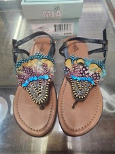 Mia Girl Peacock Black Strapy