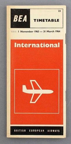Bea british european - bea, airways