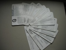 Set Vintage 1971 Recipe Cards 18th Century Derbyshire Dishes Arkwright Festival