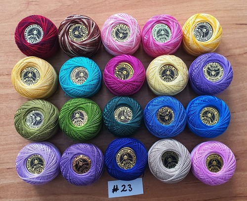 Balls perle cotton 12 - 20,