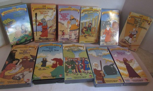 The beginners bible vhs tapes - beginners,