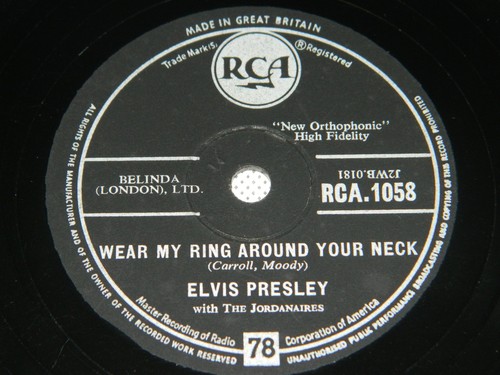 Elvis presley wear my - -,