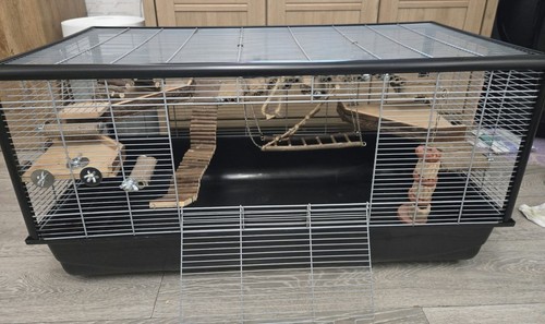 Large hamster cage with - cage,