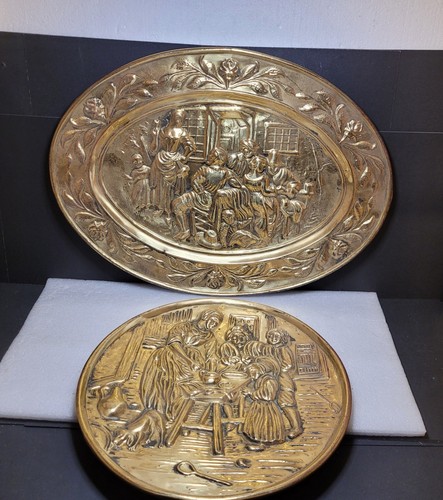 Vintage large copper - vintage, wall