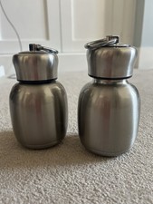 2 X Stainless Steel Water Bottle 10oz Mini Insulated Leakproof Travel