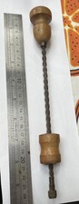Vintage Archimedes Drill  Wood