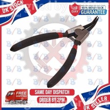 BENT NOSE TIP CIRCLIP PLIERS SPRING CLIP TOOL NOSES EXTERNAL SIR C R PIN TOOL