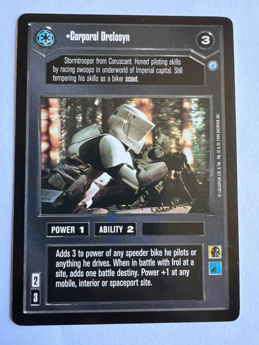 Star wars ccg endor corporal - star,