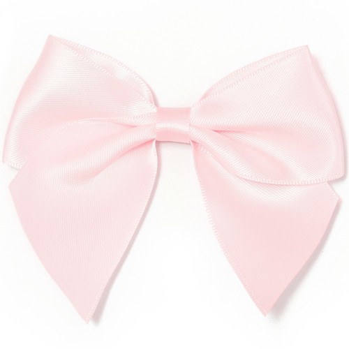 Pale pink bows - 10cm, large