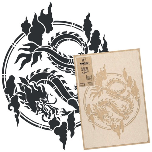 Reusable plastic stencil - reusable,