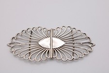 Victorian silver nurses buckle