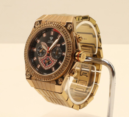 Mens aqua master 20ct - aqua, diamond