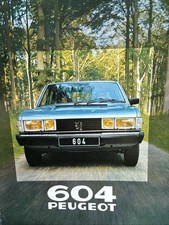 The Peugeot 604 Cars Range