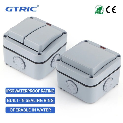 Outdoor waterproof switch - waterproof, box