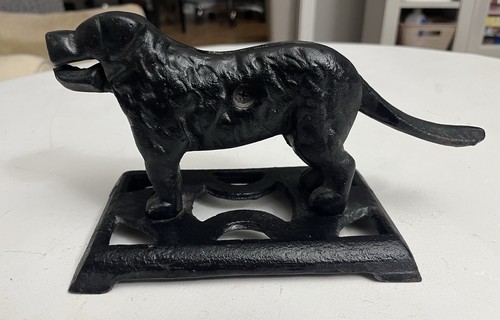 Vintage cast iron - vintage, dog