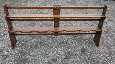 Vintage wooden narrow long