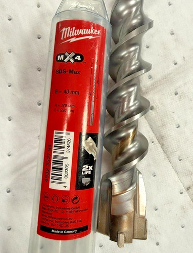 Milwaukee sds max 40mm x - milwaukee,