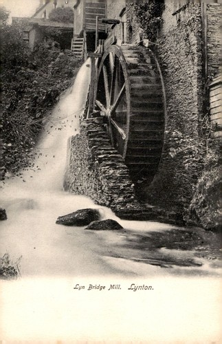 Lyn bridge mill lynton - bridge,