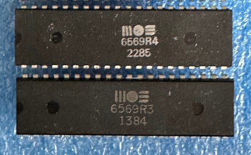 Commodore 6569r3 vic video - 6569r3/r4,