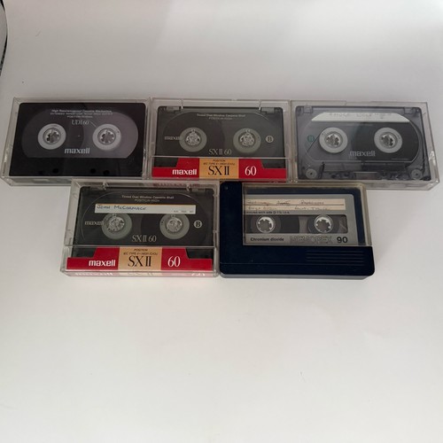 Maxell used blank cassette - maxell,