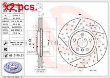 X2 PCS FRONT BRAKE DISC ROTOS