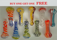 Mini Smoking Glass, Metal Pipe