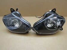 Daelim VJF 125 Roadsport 2016 7,066 miles headlights pair (13368)