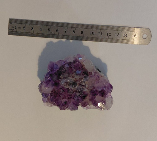 Natural amethyst crystal - natural,