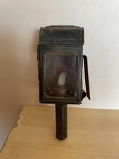 vintage Raydyot Railway Signal Lamp Carriage Lamp Black With clear glass