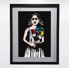 DOLK -310gsm Fine Art Giclee Print - Multiple Sizes & Framing Options - BANKSY